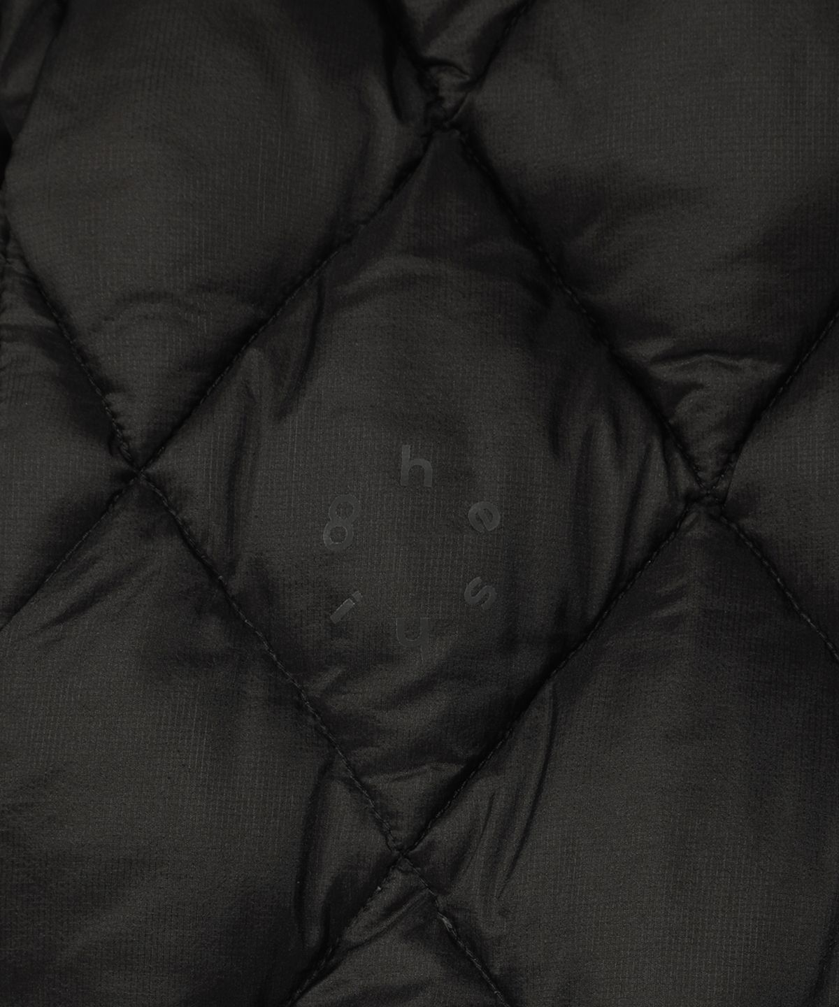 오헤시오(OHESHIO) DIAMOND QUILTED DUCK DOWN, BLACK