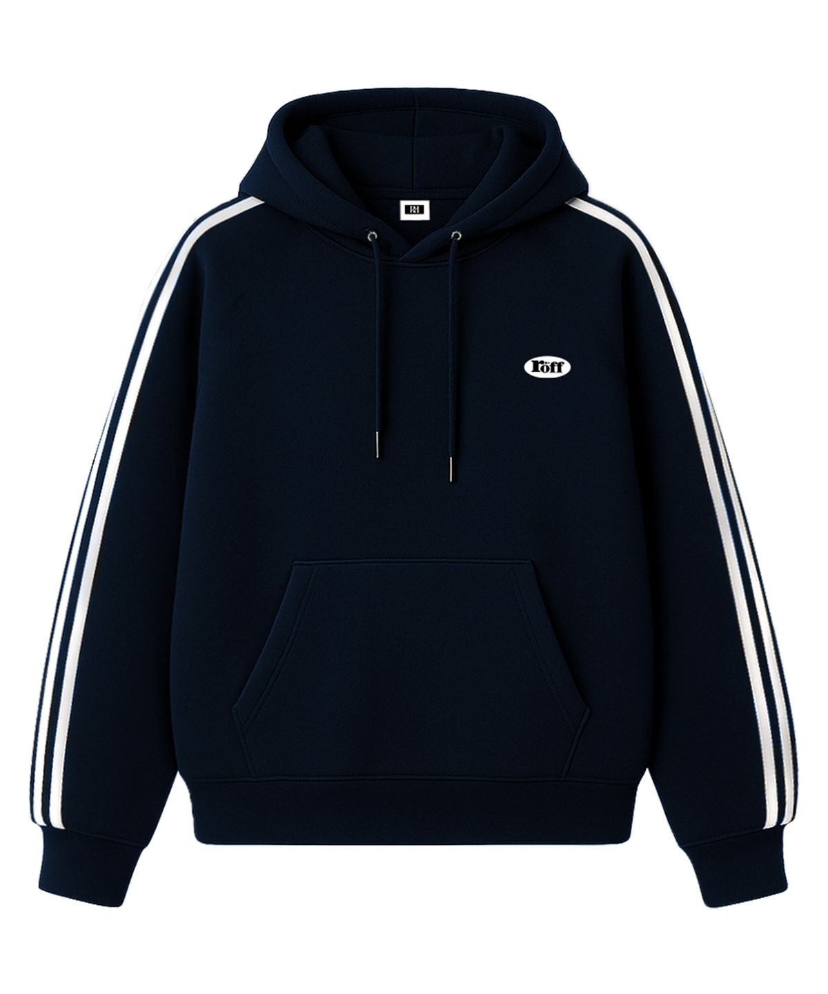 랜덤오프(RANDOMOFF) RÖFF TYPE PLAY ROUND MINI TRACK OVER FIT HOODIE (3color)