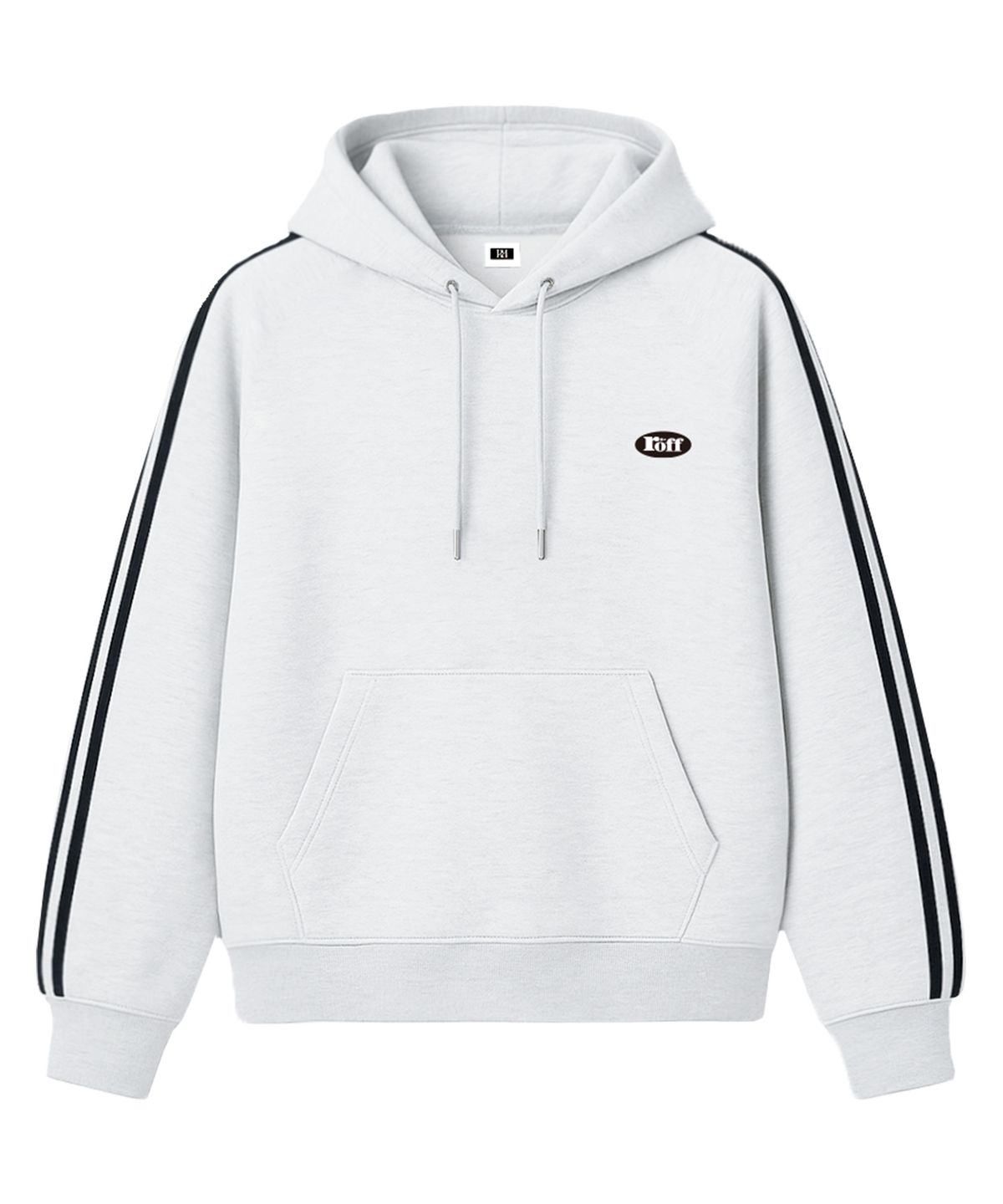 랜덤오프(RANDOMOFF) RÖFF TYPE PLAY ROUND MINI TRACK OVER FIT HOODIE (3color)