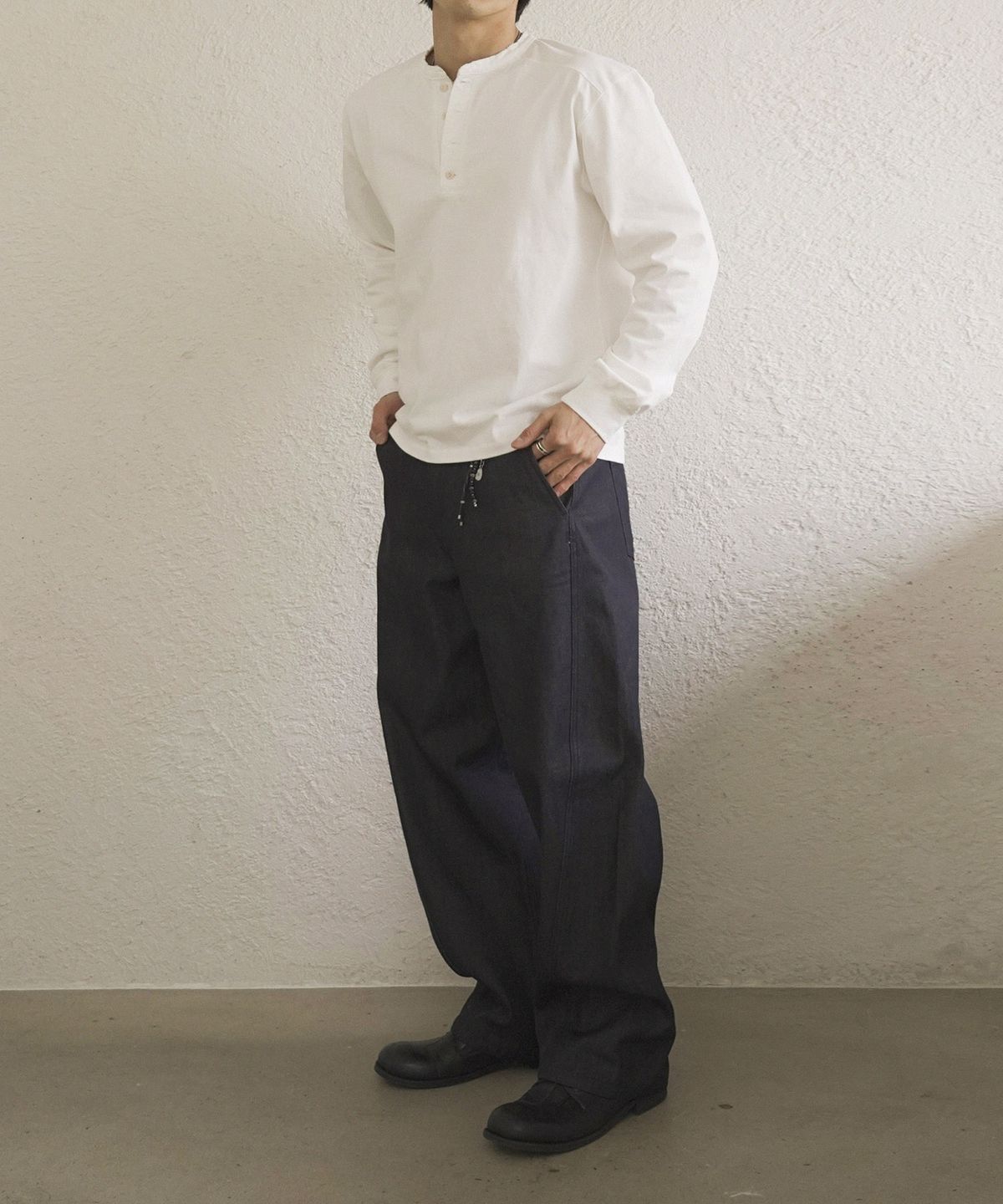 시도(SIIIIDO) DAWKINS RAW RAW CURVED LINE DENIM JEANS #1