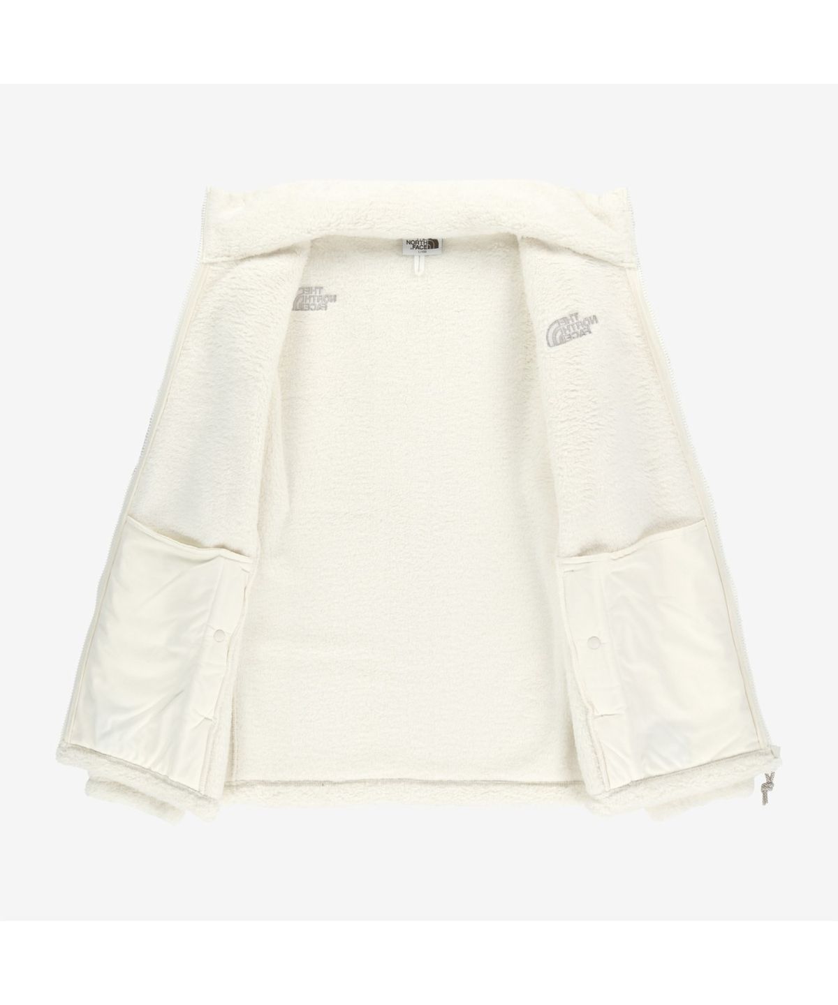 노스페이스(THE NORTH FACE) NJ4FR50K 화이트라벨 컴피 알파 플리스 집업 CREAM