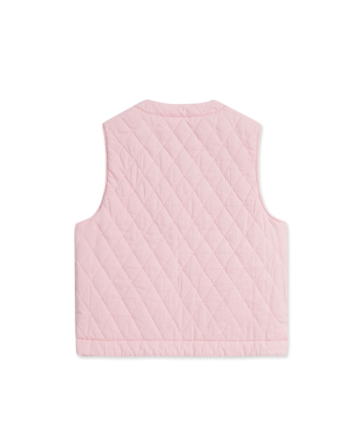 스내피커들(SNAPPY CUDDLE) Fluffy Croissant Reversible Vest (Strawberry)