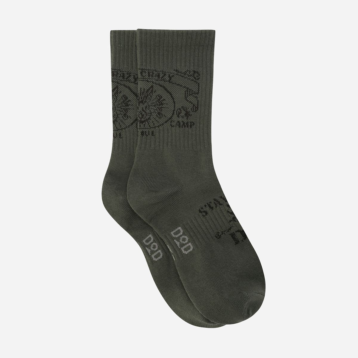디오디(DOD) 빈티지 그래픽 크루삭스(KHAKI)