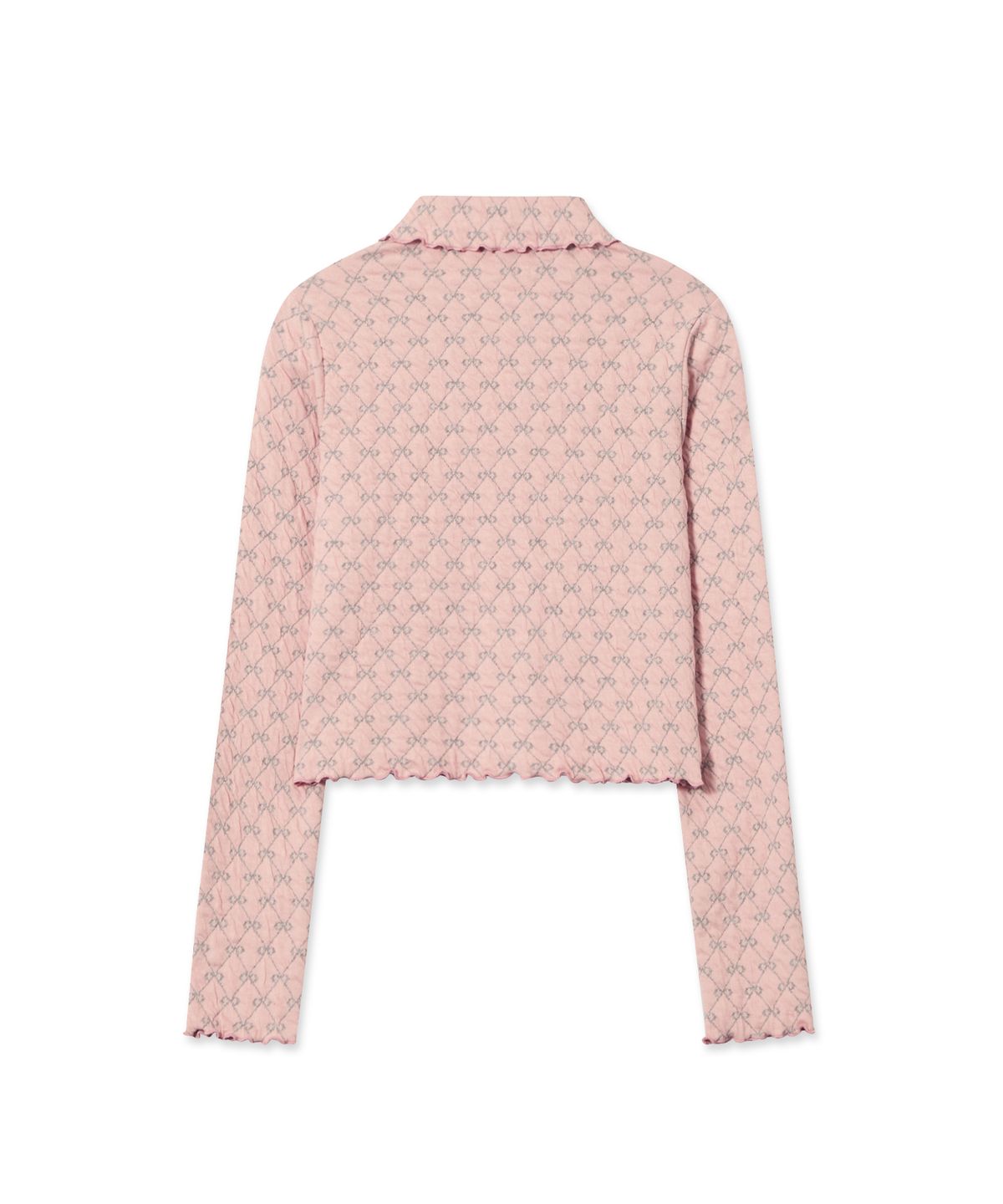스내피커들(SNAPPY CUDDLE) Blush Ribbon Cardigan