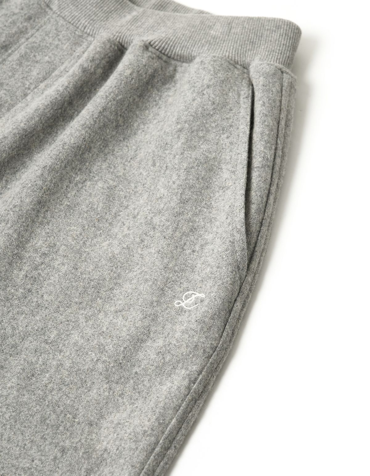 로어즈(LORES) Wool Easy Pants - Heather Grey
