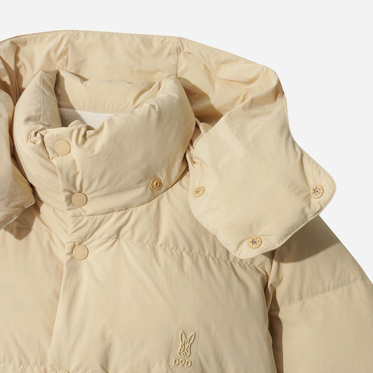 디오디(DOD) 여성) 어베인 D7 후드 다운 자켓(BEIGE)