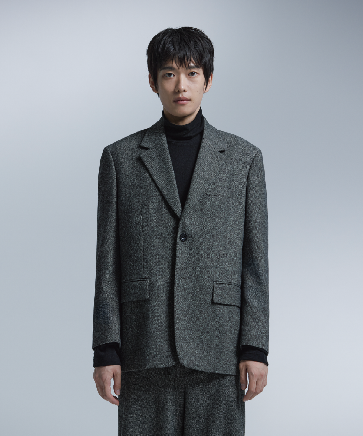 넌블랭크(NONBLANK) 울 블렌드 터틀넥 LS 티셔츠_3 COL