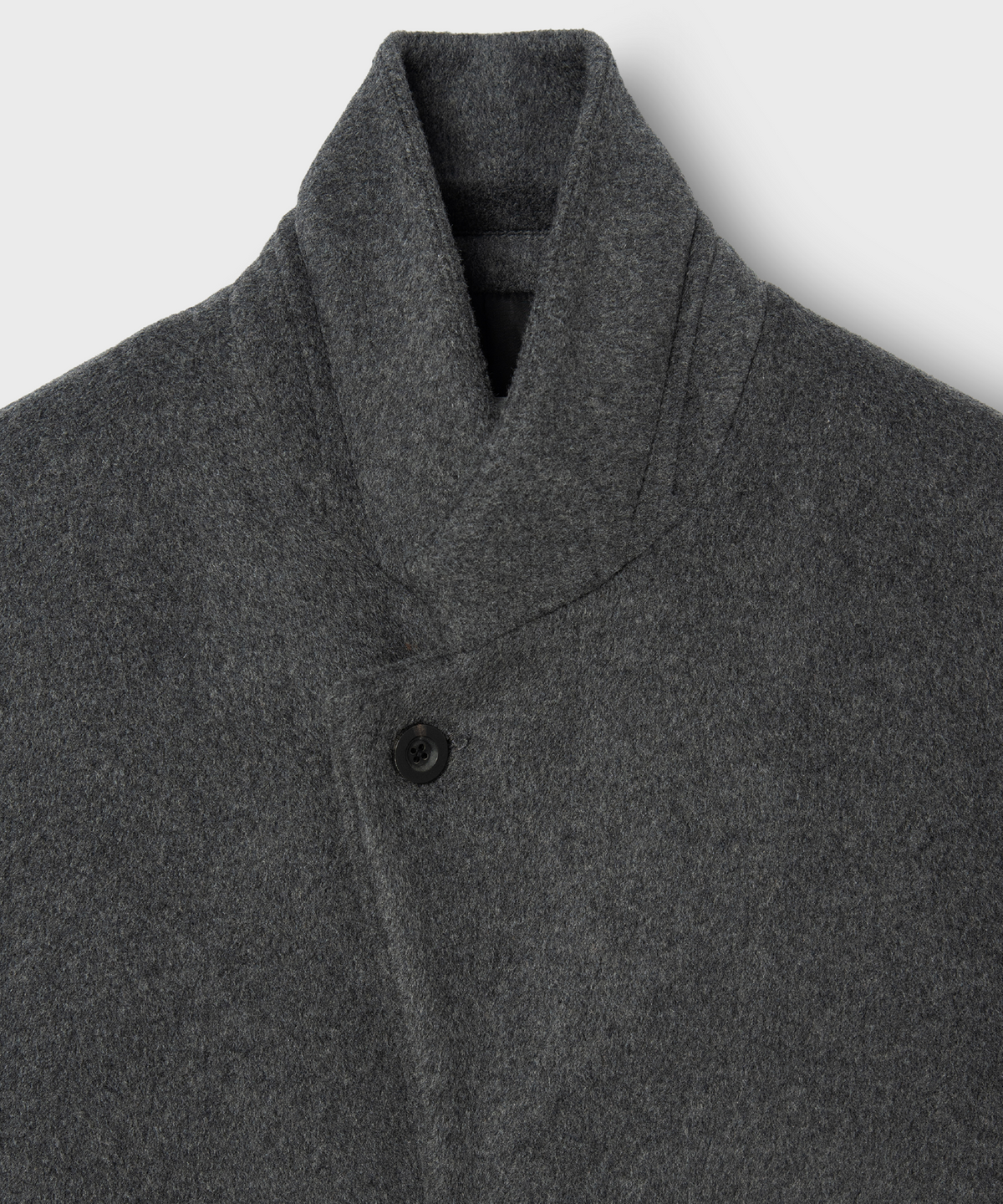 넌블랭크(NONBLANK) 울 캐시미어 블렌드 자코트_MEDIUM GREY