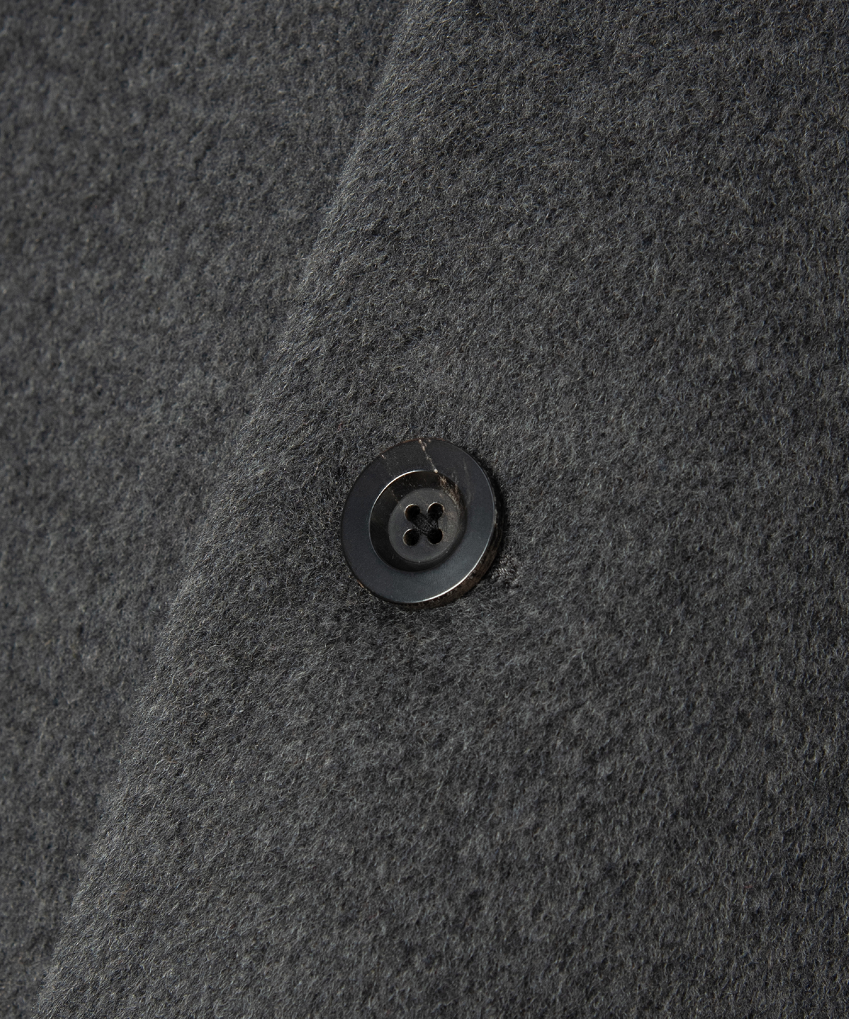 넌블랭크(NONBLANK) 울 캐시미어 블렌드 자코트_MEDIUM GREY