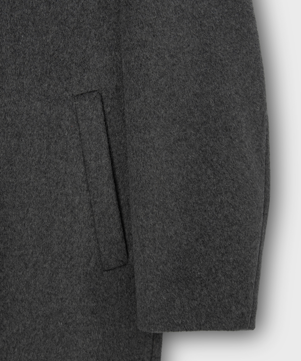 넌블랭크(NONBLANK) 울 캐시미어 블렌드 자코트_MEDIUM GREY