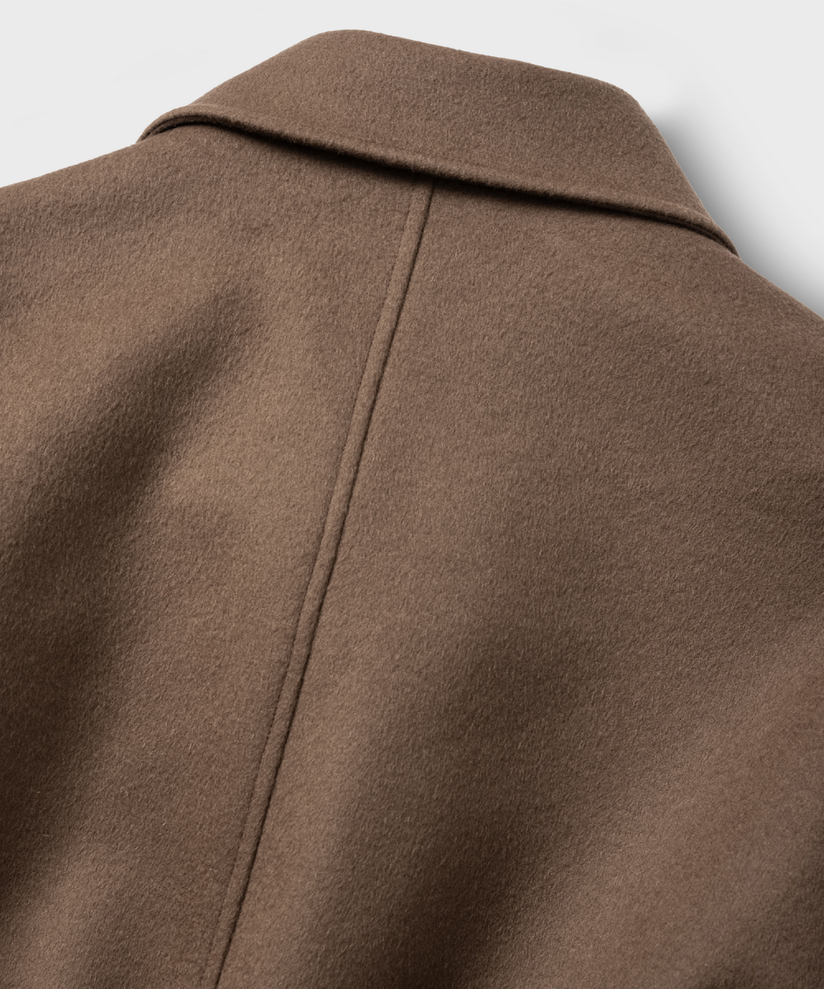 넌블랭크(NONBLANK) [넌블랭크x삭형] 캐시미어 블렌드 블루종_CAMEL BROWN