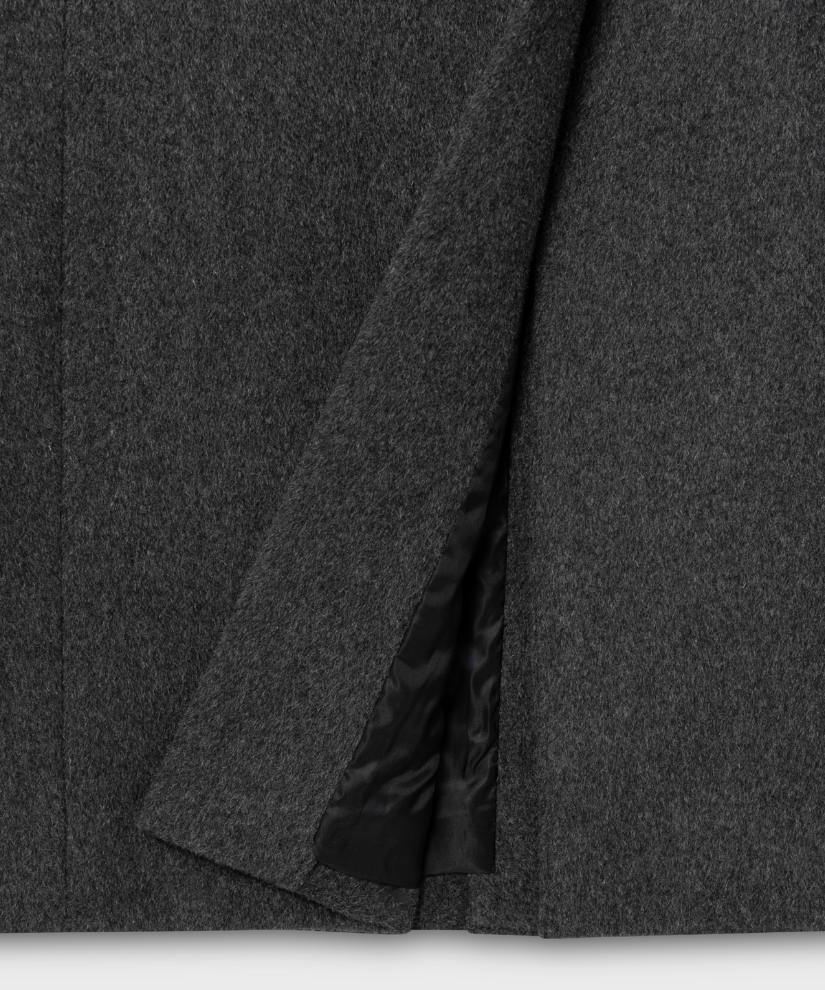 넌블랭크(NONBLANK) [넌블랭크x패션플래닛] 싱글 롱 코트_GREY