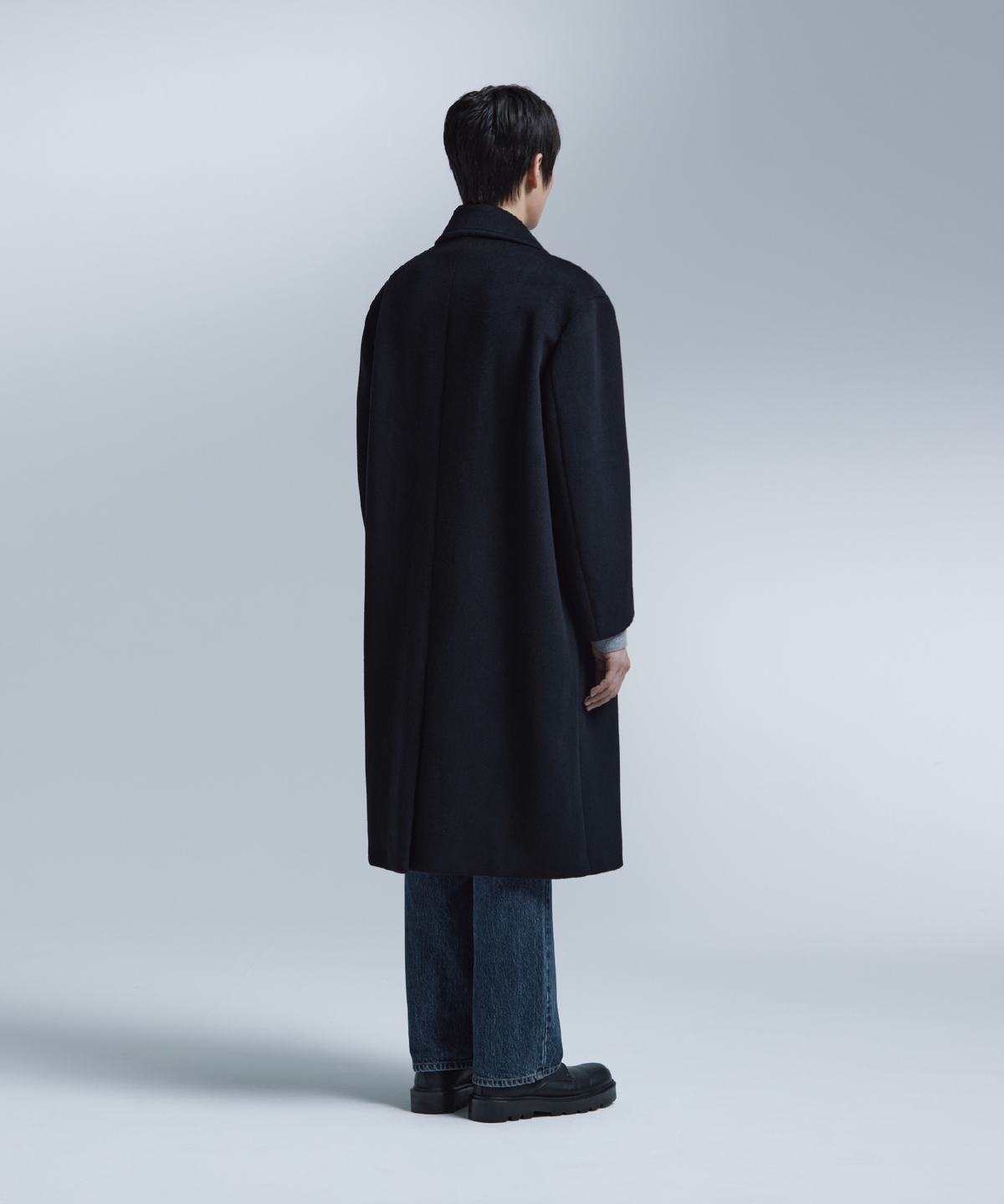 넌블랭크(NONBLANK) [넌블랭크X패션플래닛] 발마칸 코트_BLACK