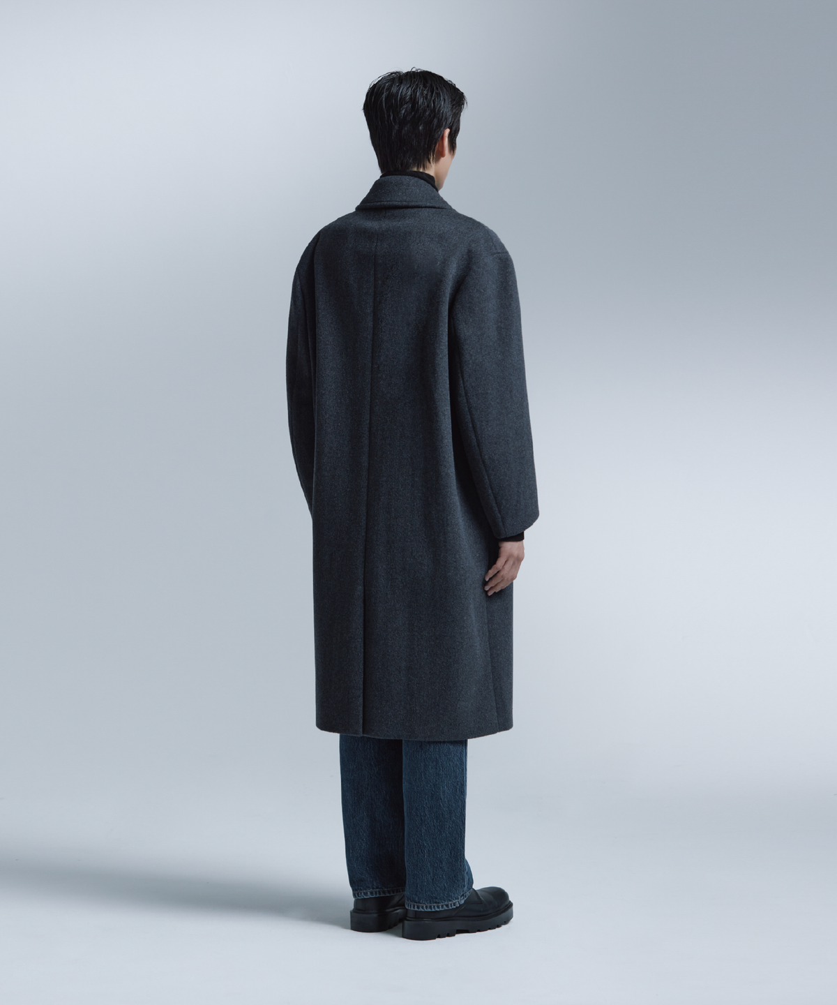 넌블랭크(NONBLANK) [넌블랭크X패션플래닛] 발마칸 코트_GREY