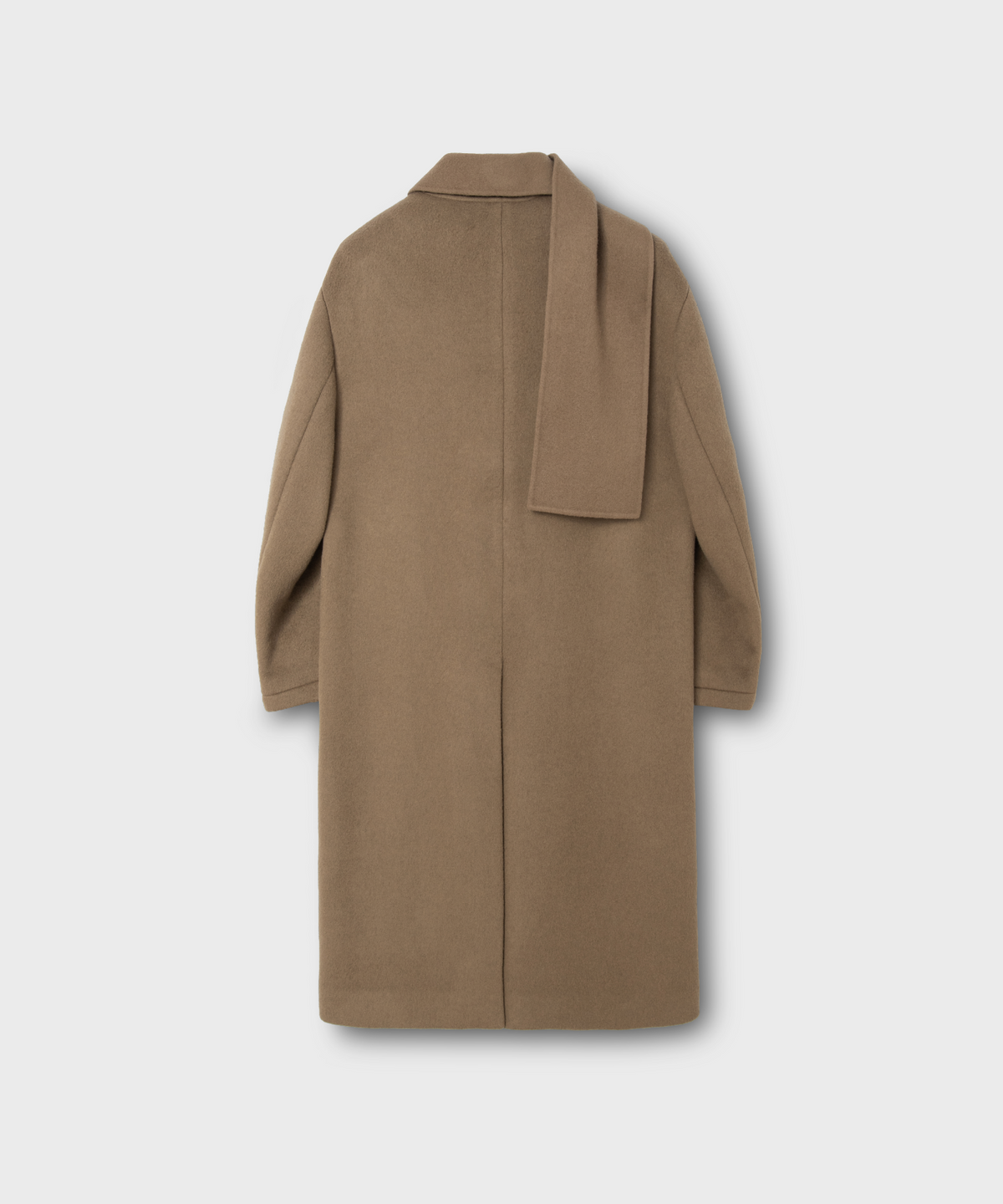 넌블랭크(NONBLANK) 머플러 코트_BEIGE