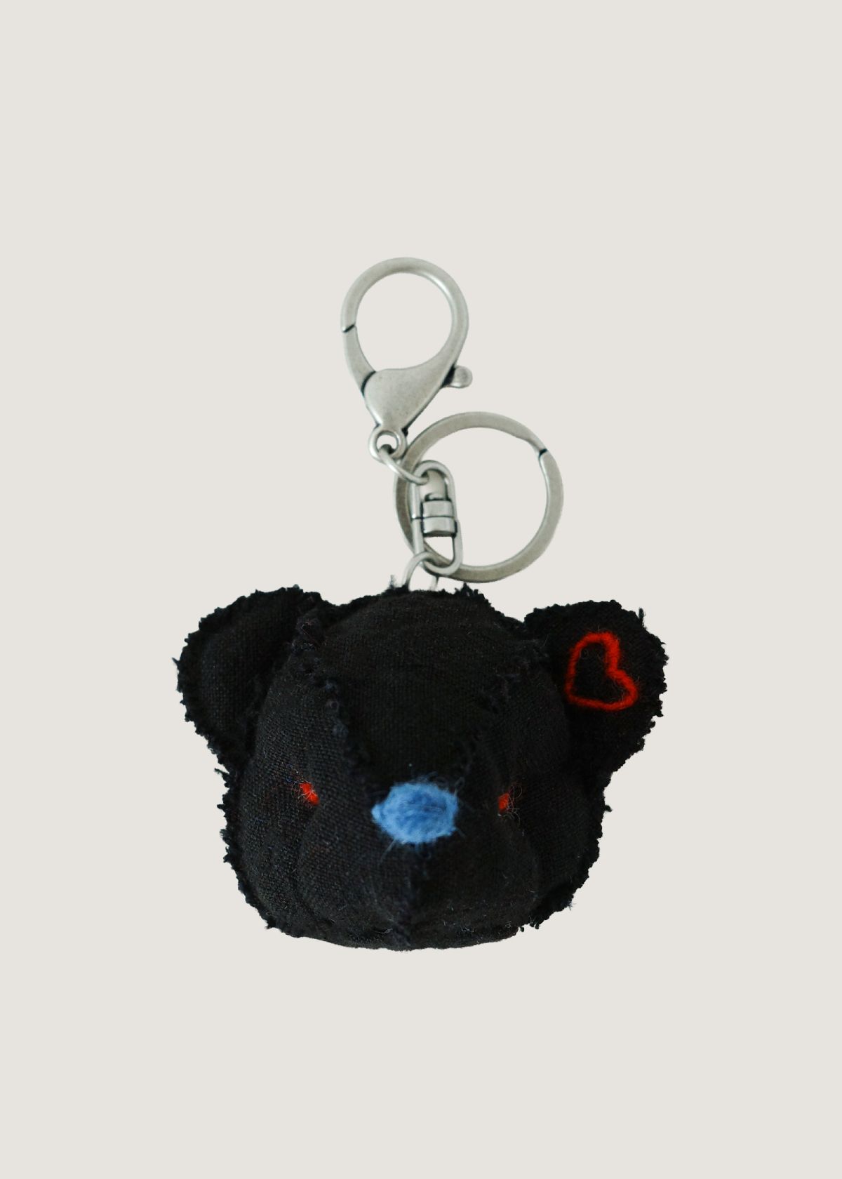 림바(RIMBA) HEART MOVING KEYRING - 어글리 베어