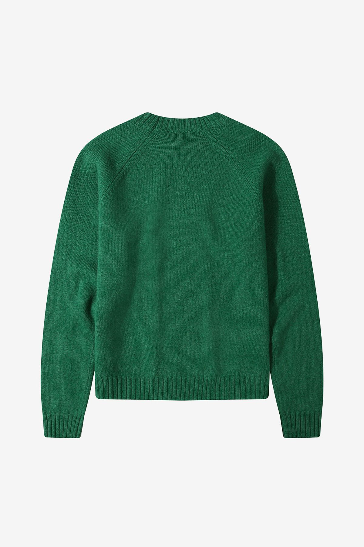 르몽생미셸(LE MONT ST MICHEL) DOG illust pullover knit_Green