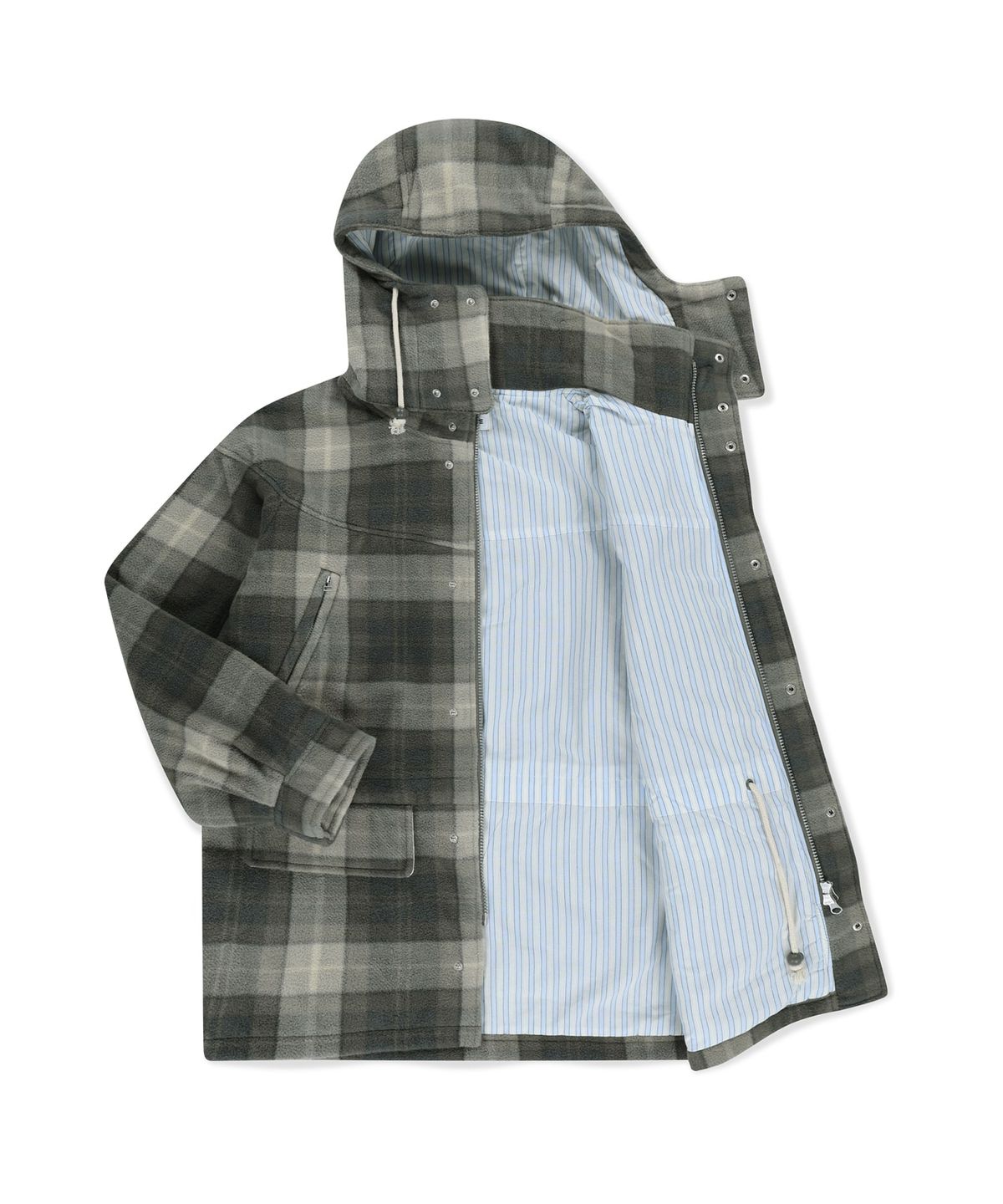 썬러브투어(SUNLOVETOUR) Fleece Field Jacket Grey