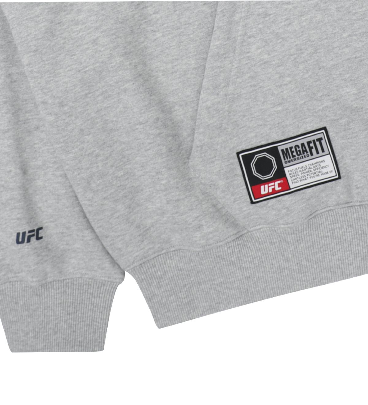 유에프씨 스포츠(UFC SPORT) UFC 포스 메가핏 후드티 멜란지 그레이 U2HDX1103MG