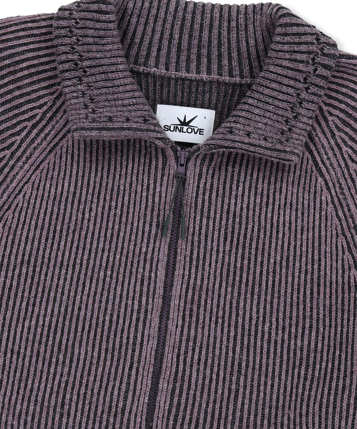 썬러브투어(SUNLOVETOUR) Hover Knit Polo Purple