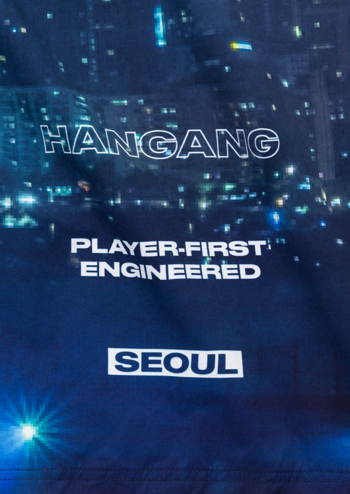 칼렉(KALEG) 레이싱 후디 우븐 피스테 남성 (서울의 밤)