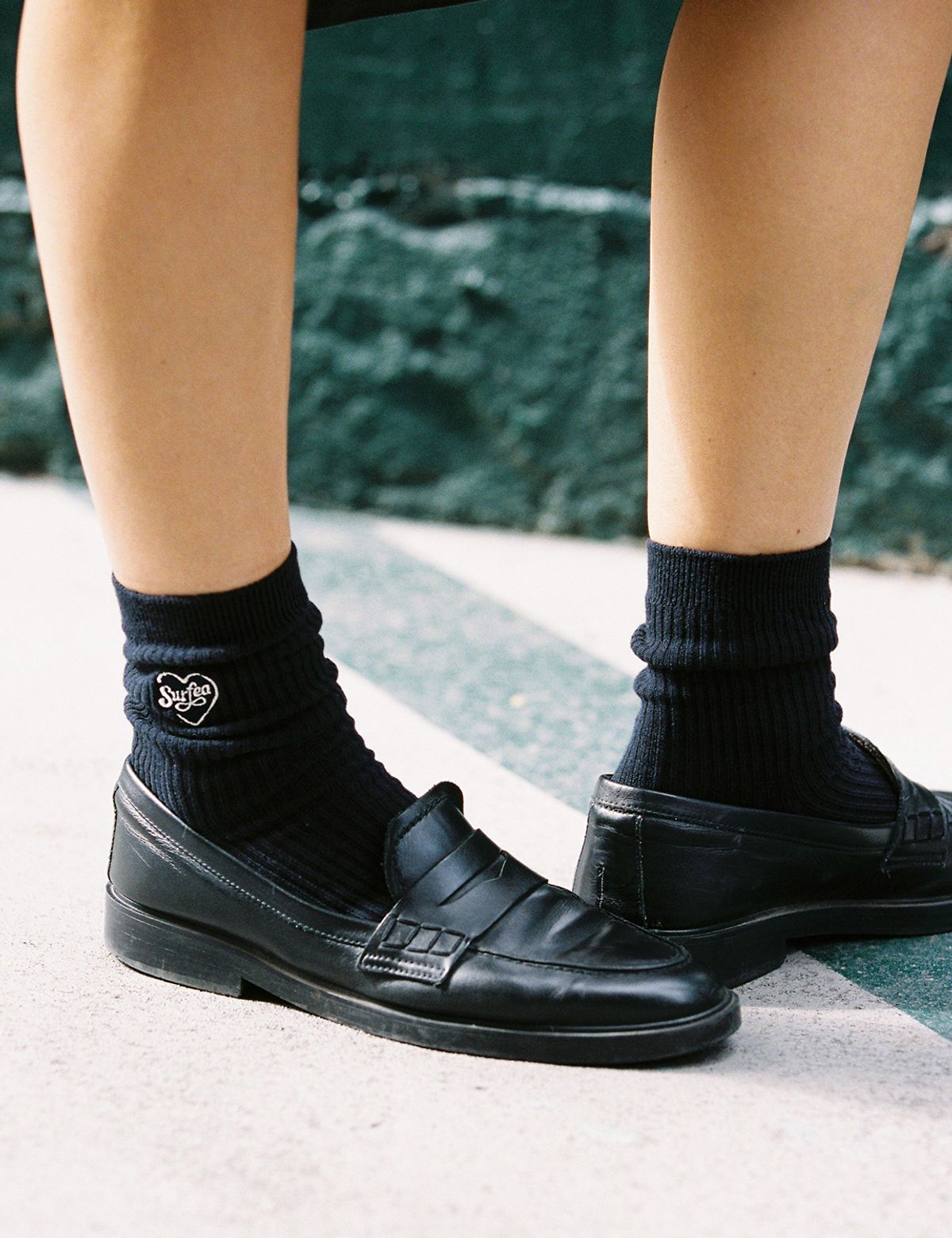 써피(SURFEA) ALL-DAY DAILY SOCKS_NAVY