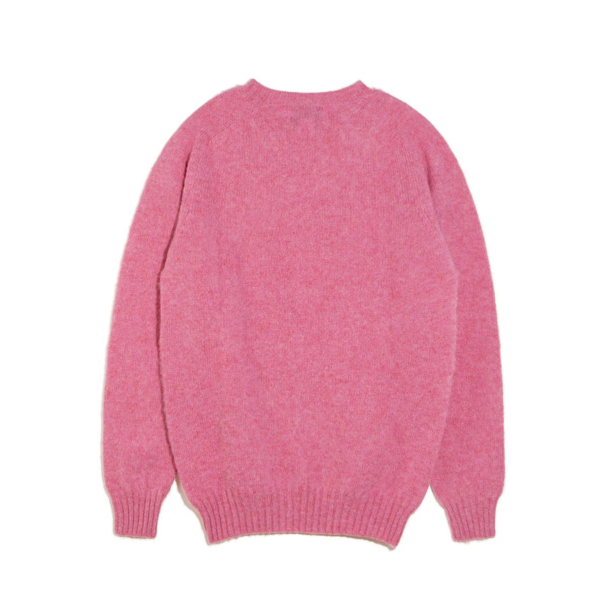 할리 오브 스코틀랜드(HARLEY OF SCOTLAND) Shaggy Dog Crew Neck Sweater - Blush