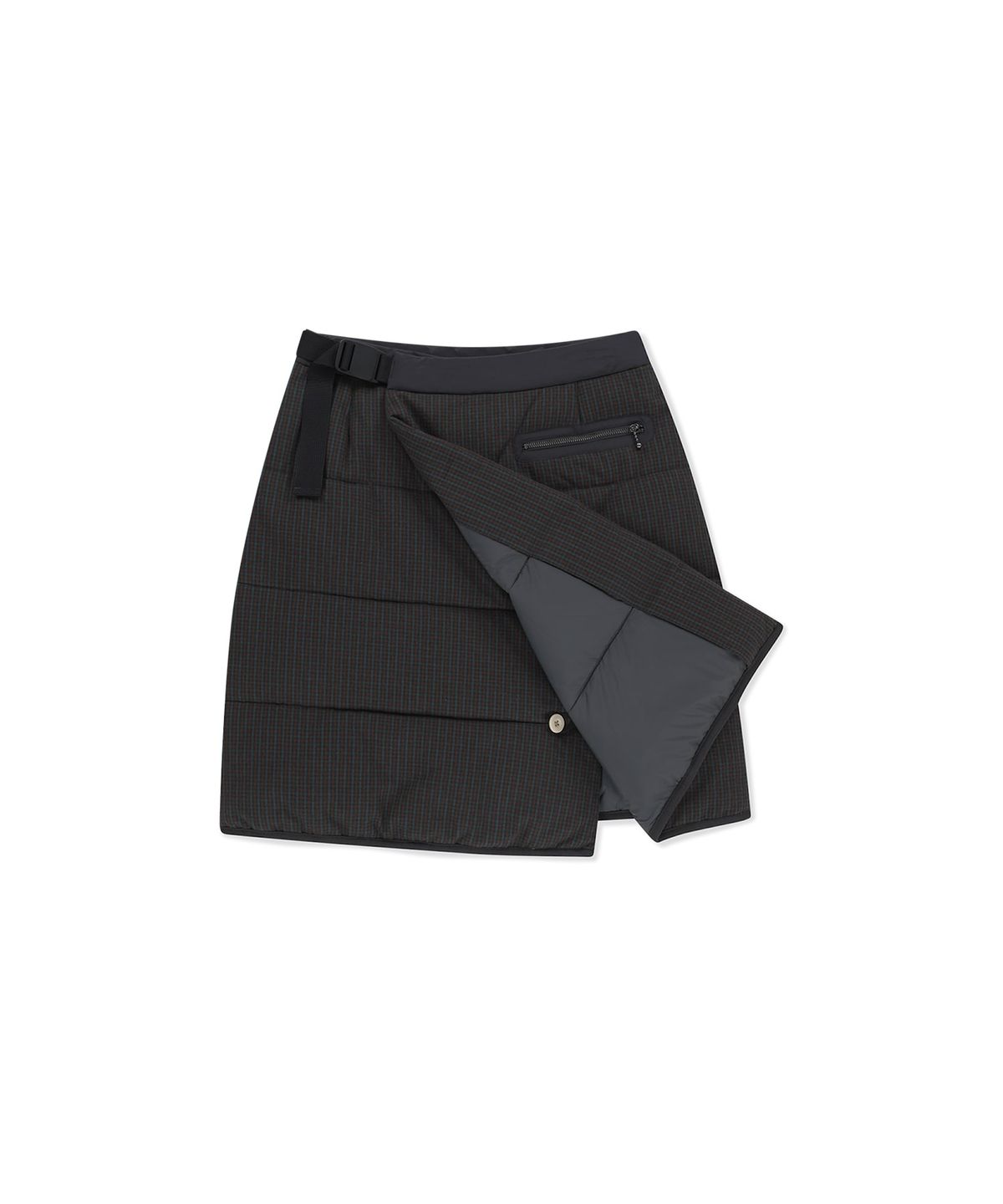 썬러브투어(SUNLOVETOUR) Flannel Insulated Lap Skirt Brown