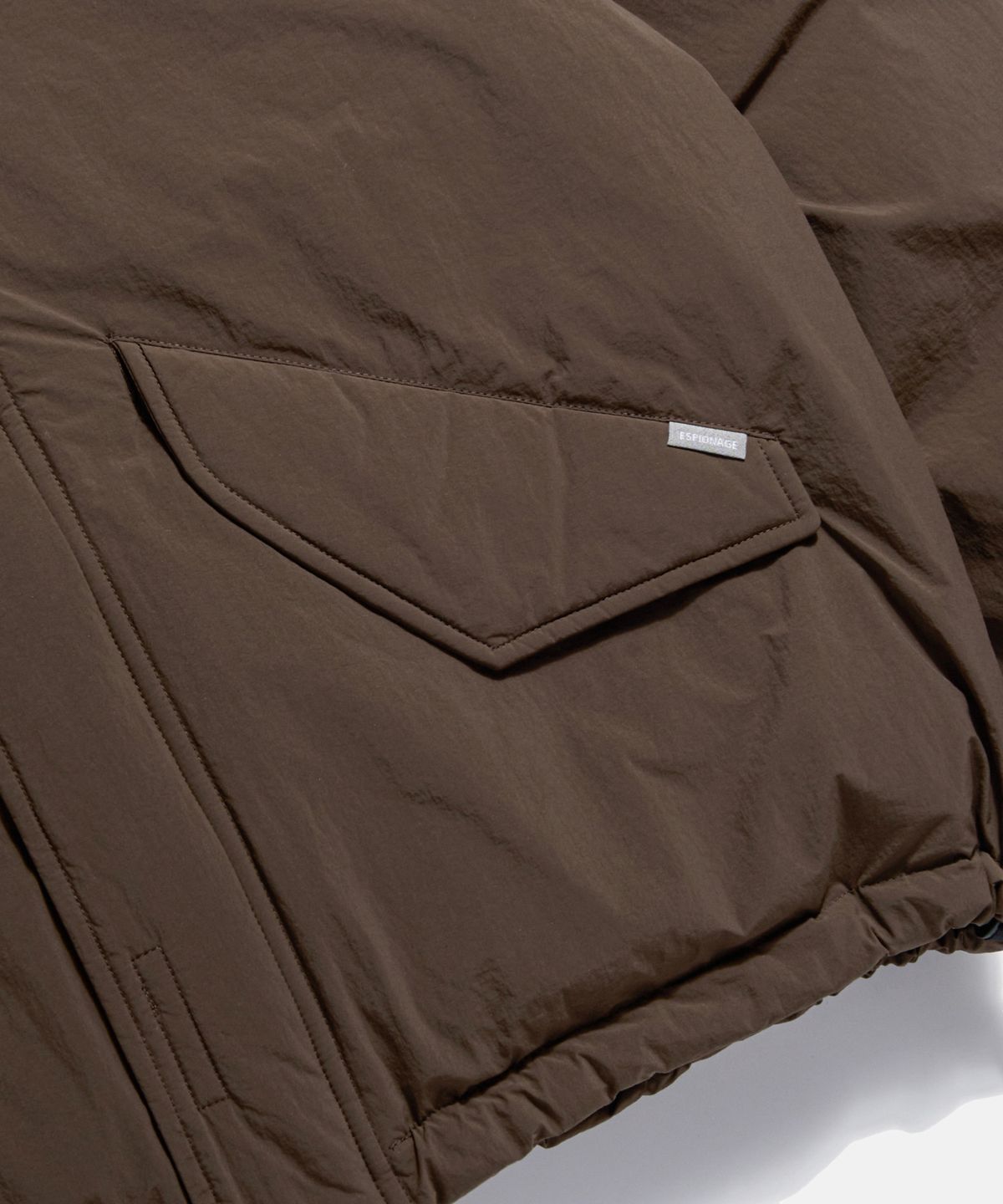 에스피오나지(ESPIONAGE) M65 Down Blouson Parka Dark Brown
