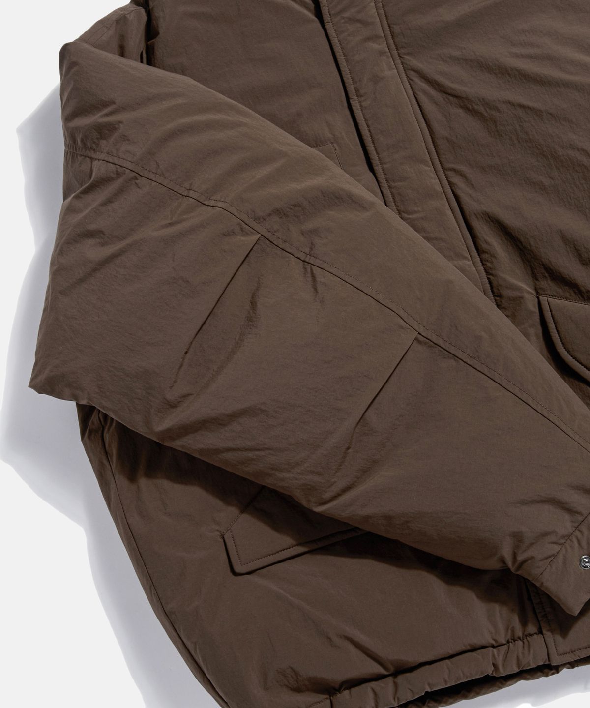 에스피오나지(ESPIONAGE) M65 Down Blouson Parka Dark Brown