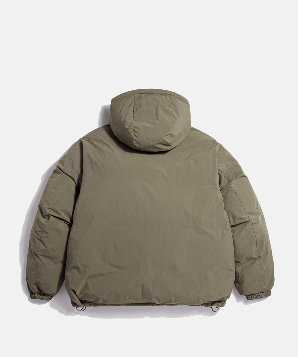 에스피오나지(ESPIONAGE) Dyer Hooded Down Parka Taupe