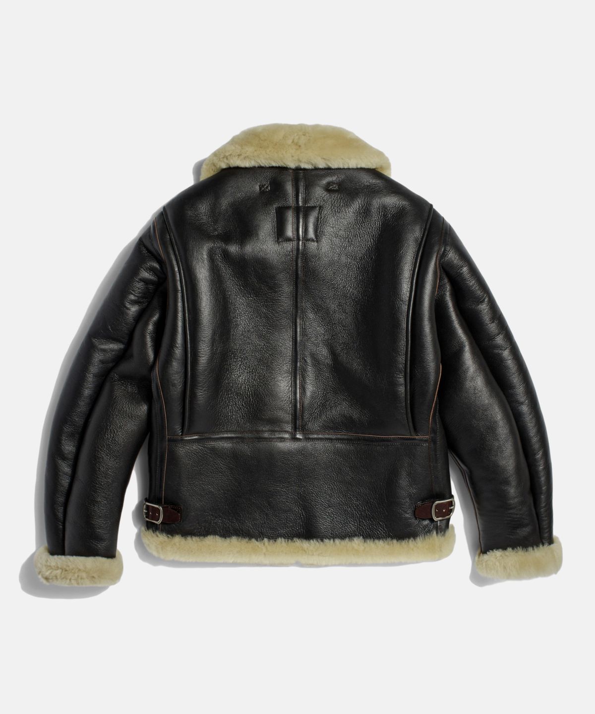 에스피오나지(ESPIONAGE) Type B - 6 Mouton Bomber Jacket Black