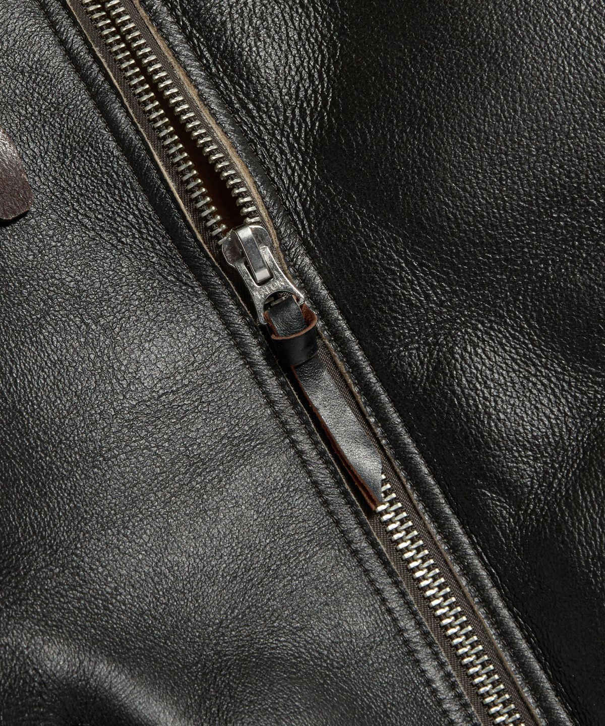 에스피오나지(ESPIONAGE) Type B - 6 Mouton Bomber Jacket Black