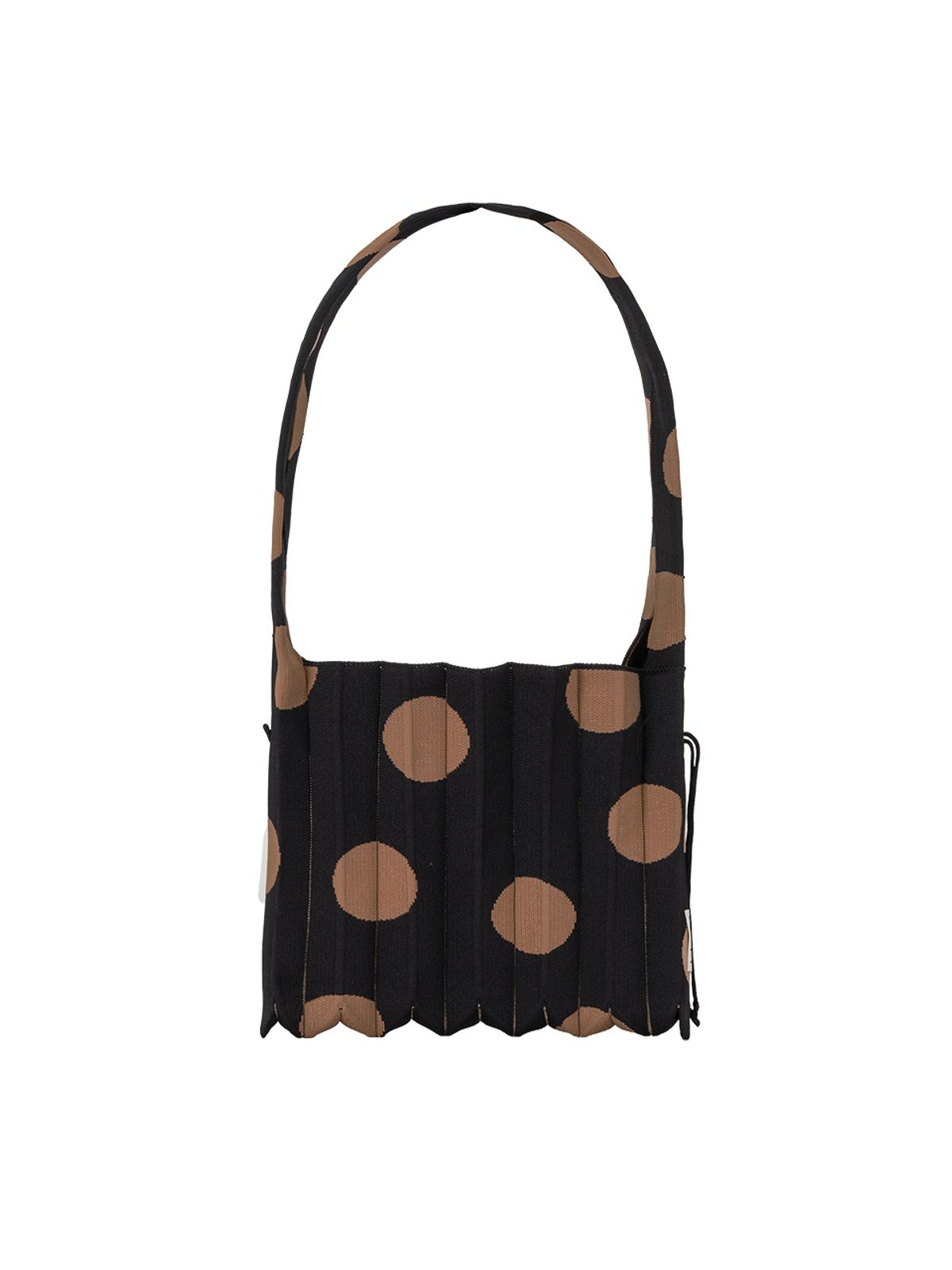 조셉앤스테이시(JOSEPH&STACEY) Lucky Pleats Knit Crossbody M Dot (ALL)