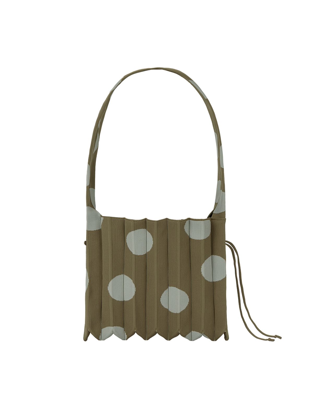 조셉앤스테이시(JOSEPH&STACEY) Lucky Pleats Knit Crossbody M Dot (ALL)