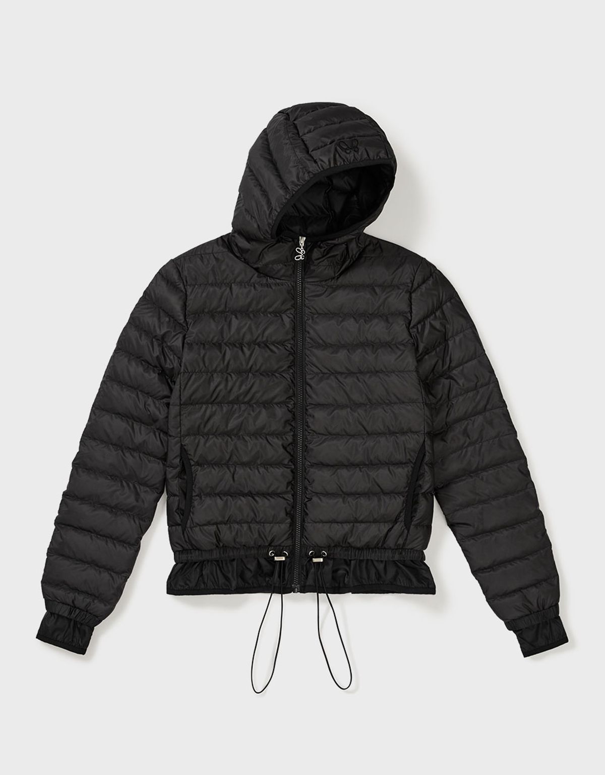 엠엠더블유(MMW) [MMW] FRILL LIGHTWEIGHT PADDED DOWN (BLACK)