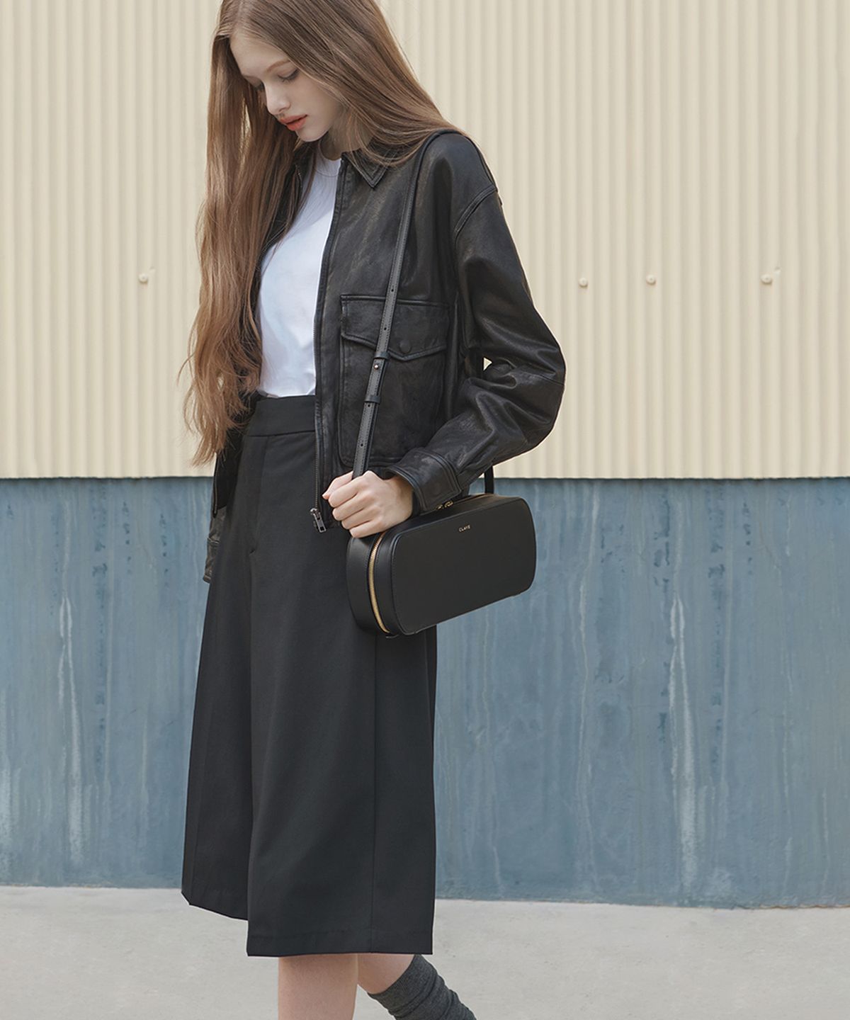 끌라베(CLAVE) 캘리 블랙 숄더백 (KELLY Black Shoulder Bag)