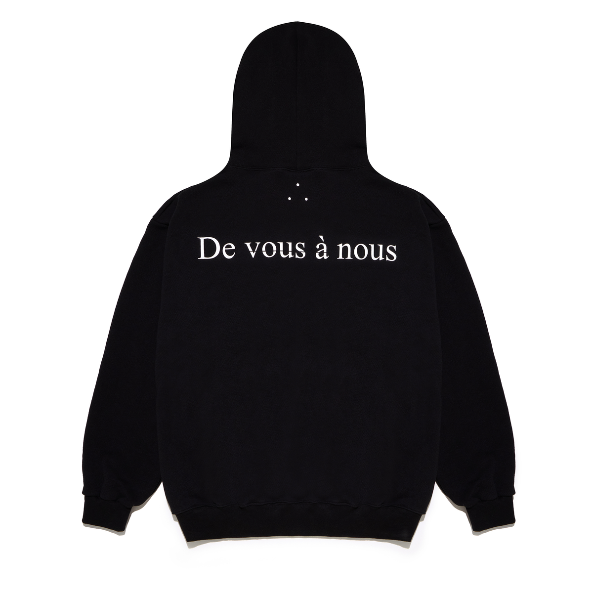 드반(DVÀN) DVAN WHITE BIG NEON SIGN HOODIE