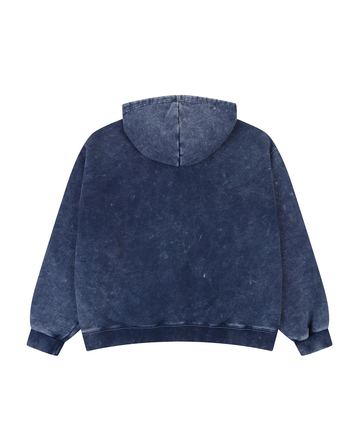 에이던엠(ADERNM) PIGMENT DYED MINERAL HOODIE (BLUE)
