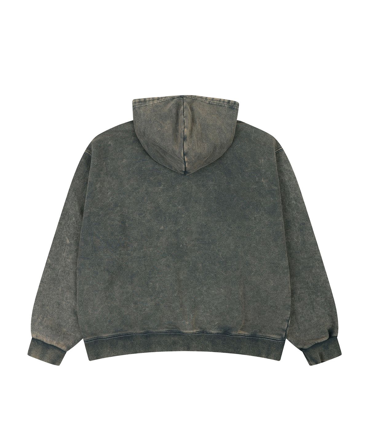 에이던엠(ADERNM) PIGMENT DYED MINERAL HOODIE (GRAY)