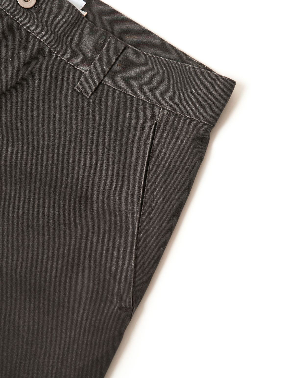 로어즈(LORES) Curve Paneled Pants - Charcoal