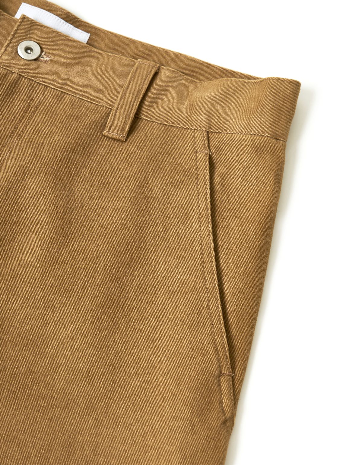 로어즈(LORES) Curve Paneled Pants - Beige