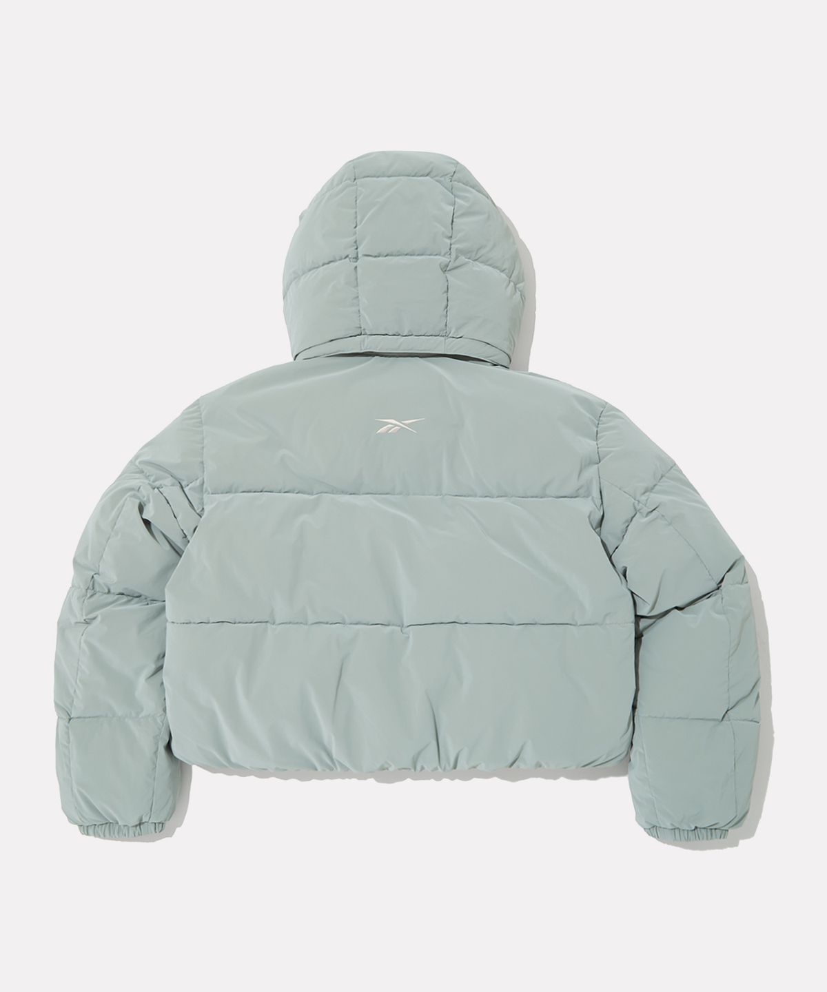 리복(REEBOK) 소프트 크롭 후드 볼패딩 (W) - 민트
