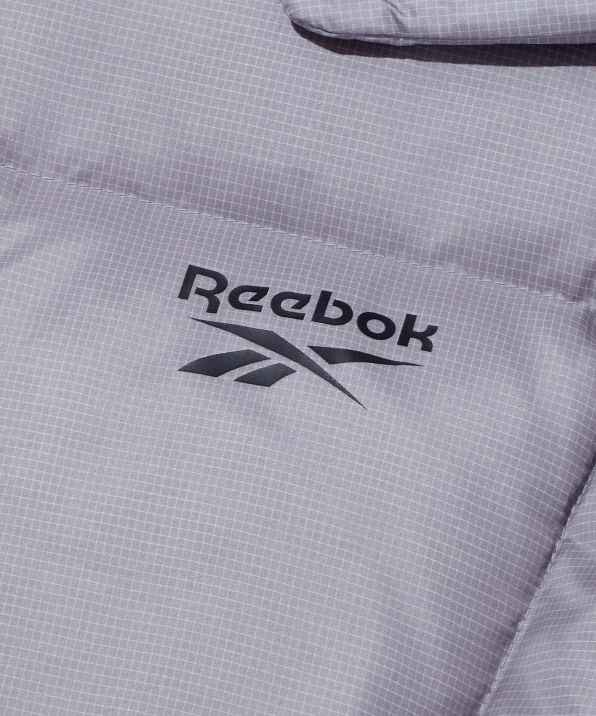 리복(REEBOK) 펌프 후드 2WAY 다운 자켓 - 그레이