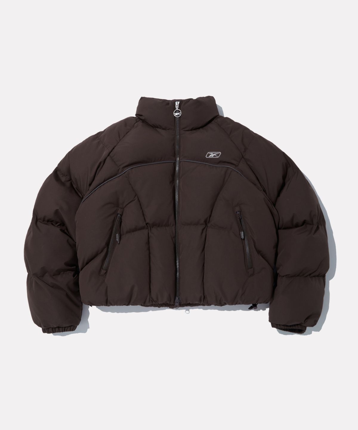 리복(REEBOK) 프리미어 크롭 볼패딩 (W) - 브라운