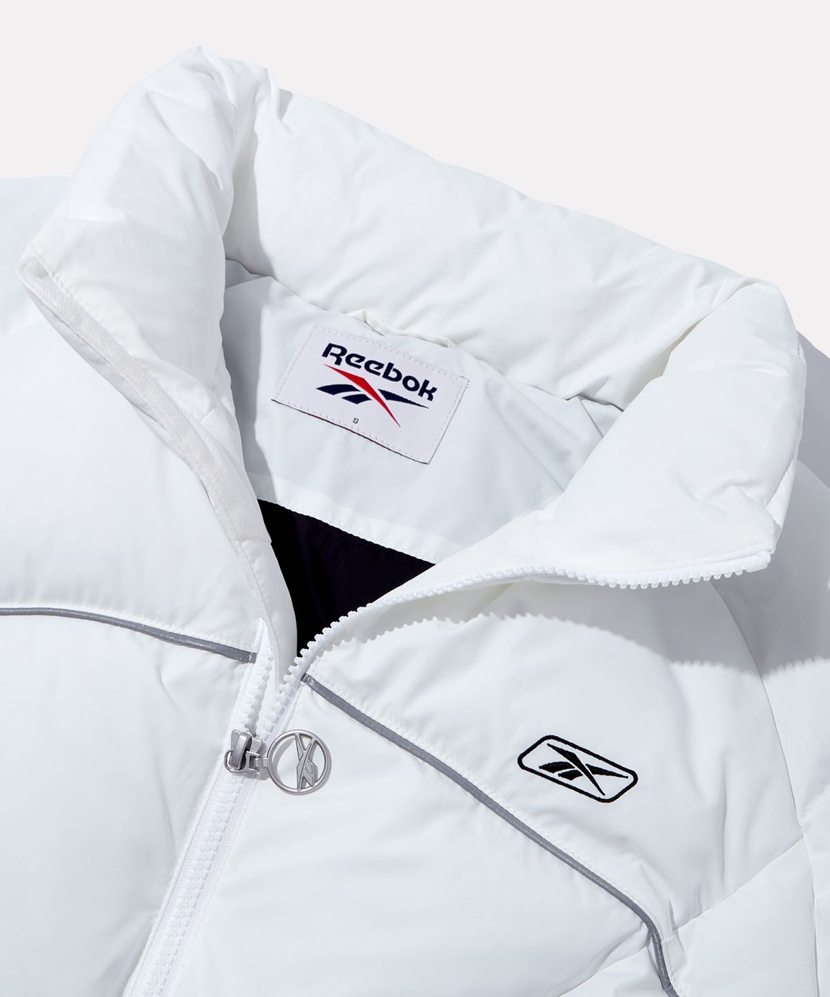 리복(REEBOK) 프리미어 크롭 볼패딩 (W) - 오프 화이트