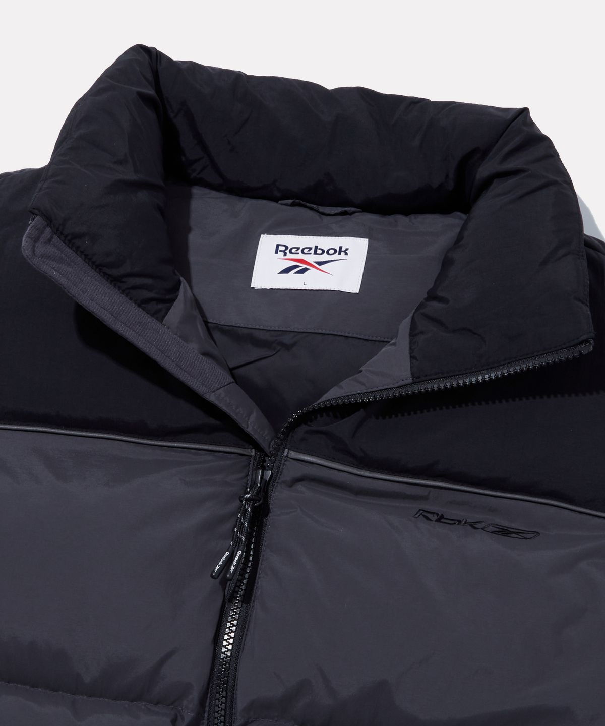 리복(REEBOK) 프리미어 볼패딩 베스트 - 다크 그레이
