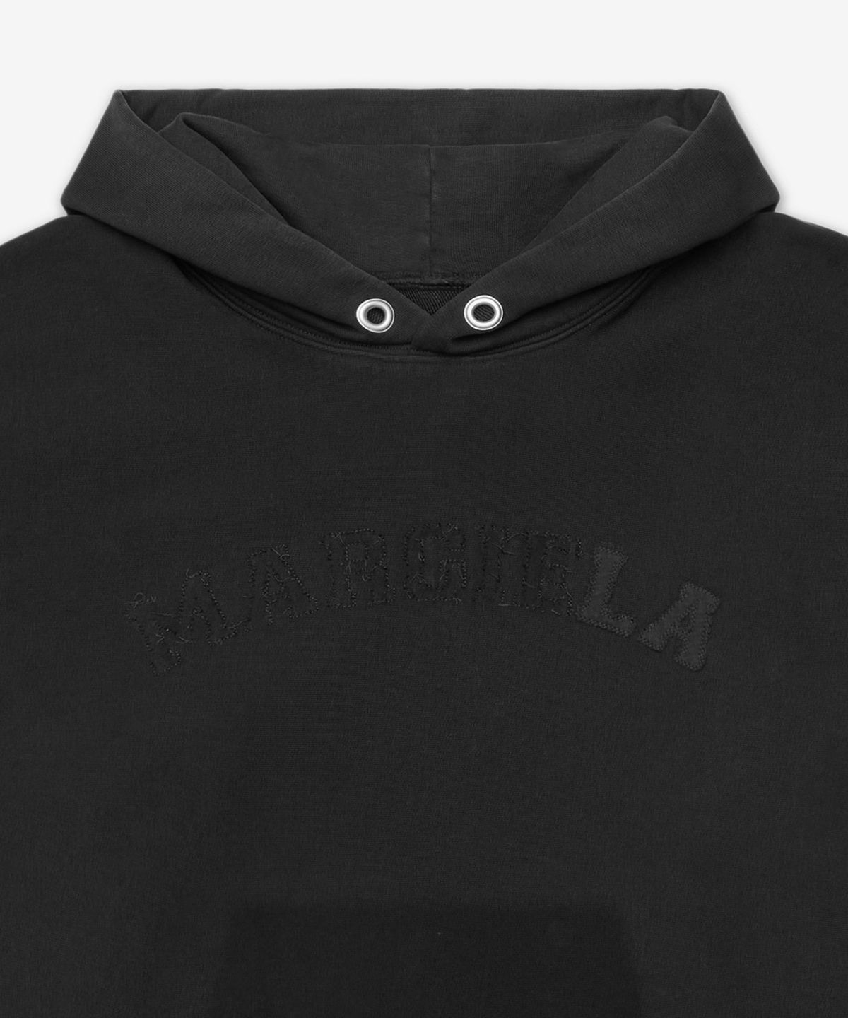메종 마르지엘라(MAISON MARGIELA) 로고 오버사이즈 후드 - 빈티지 카본 / S51GU0139S25520862