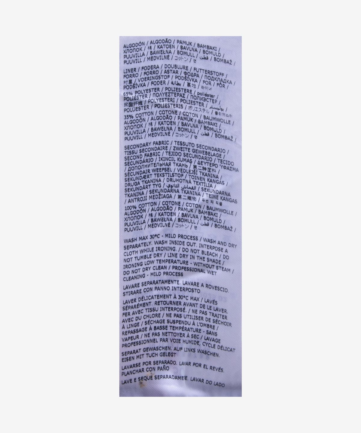 메종 마르지엘라(MAISON MARGIELA) 디스트레스드 카라 데님 재킷 - 워시드 블랙 / S67AM0107M30036962