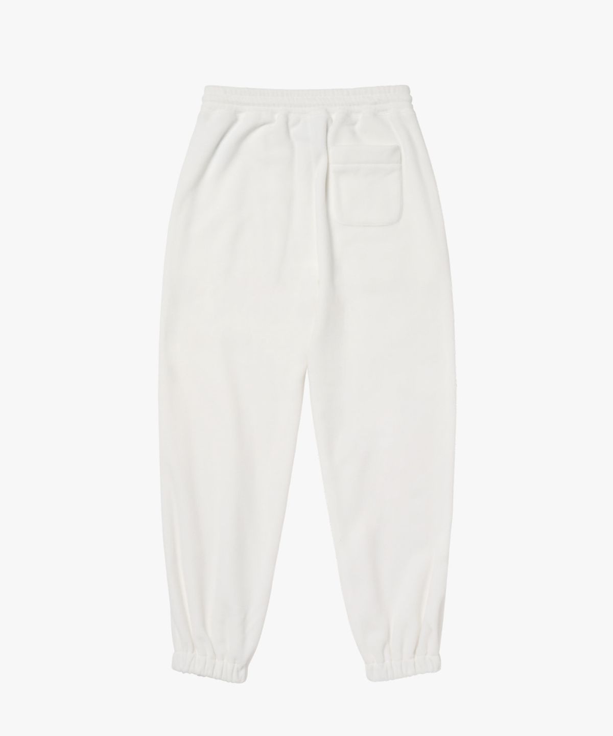 골스튜디오(GOALSTUDIO) ESSENTIAL MICROFLEECE JOGGER-OFF WHITE